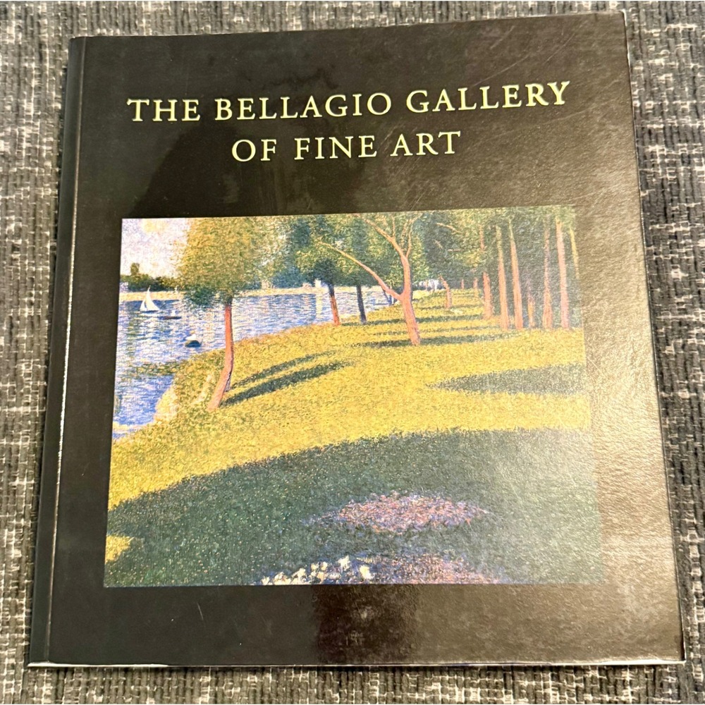 Bellagio Gallery of Fine Art Catalog Excellent Las Vegas Seurat Art Book